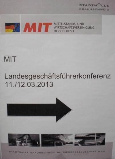 MIT-Landesgeschftsfhrerkonferenz in Braunschweig 11./12.03.13 - MIT-Landesgeschäftsführerkonferenz in Braunschweig 11./12.03.13